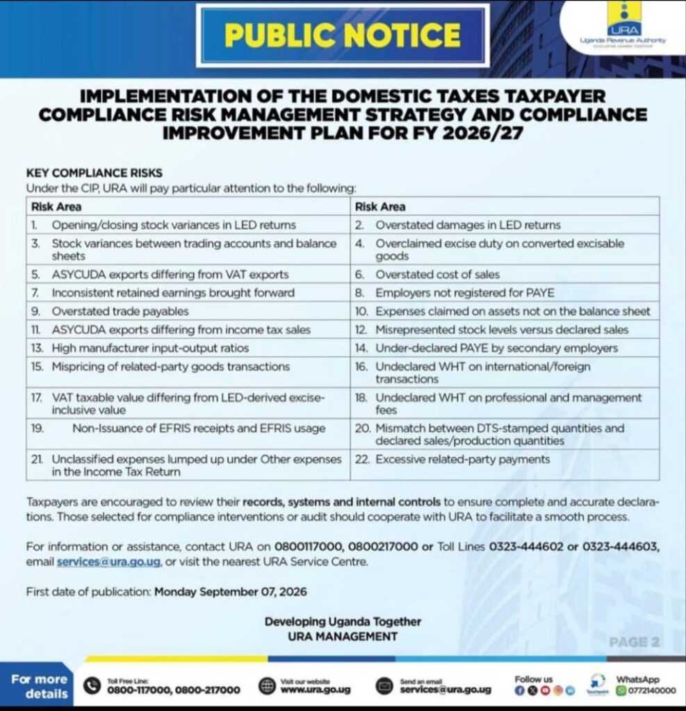 URA Tax Compliance Strategy - demo consult
